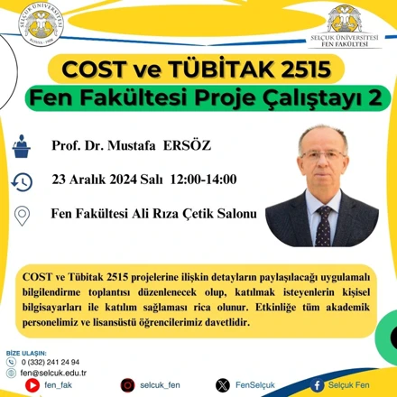 Fen Fakültesi Proje Çalıştayı 2